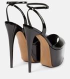 Alexandre Vauthier - Faux leather platform sandals