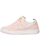 Golden Goose Men's Yeah Leather Sneakers in Rose Quartz