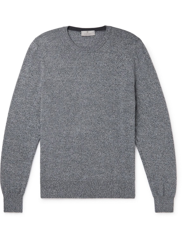 Photo: Canali - Cotton Sweater - Gray