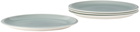 Jars Céramistes Gray Cantine Large Plate Set, 4 pcs