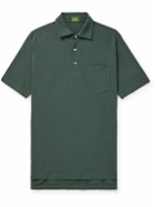 Sid Mashburn - Cotton-Piqué Polo Shirt - Green