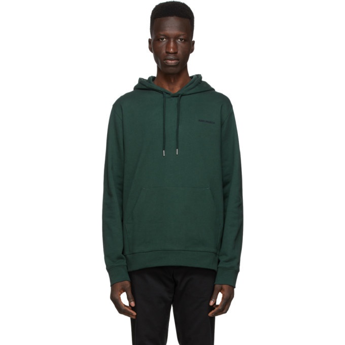 Photo: Norse Projects Green Vagn Logo Hoodie