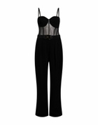 Elisabetta Franchi Womens Jumpsuit in Black