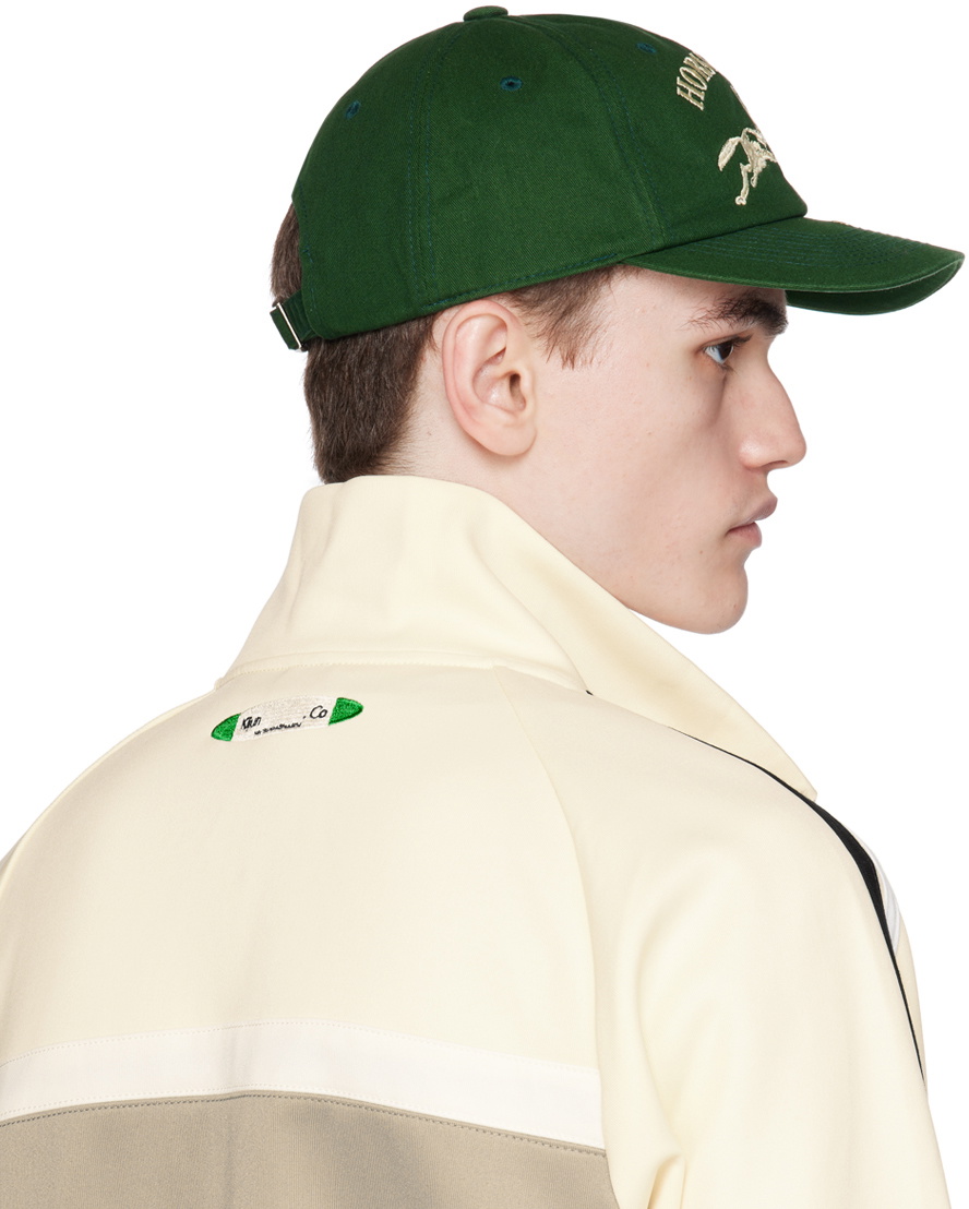 Kijun Green 'Horse Club' Cap