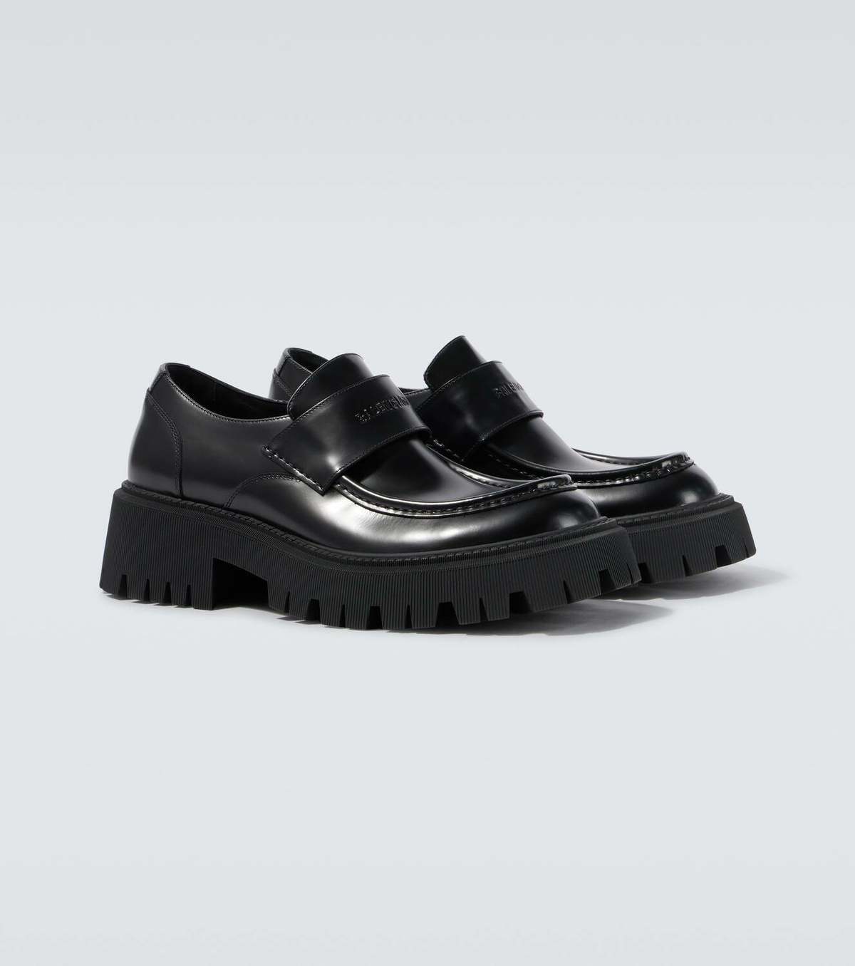 Balenciaga Tractor leather loafers Balenciaga
