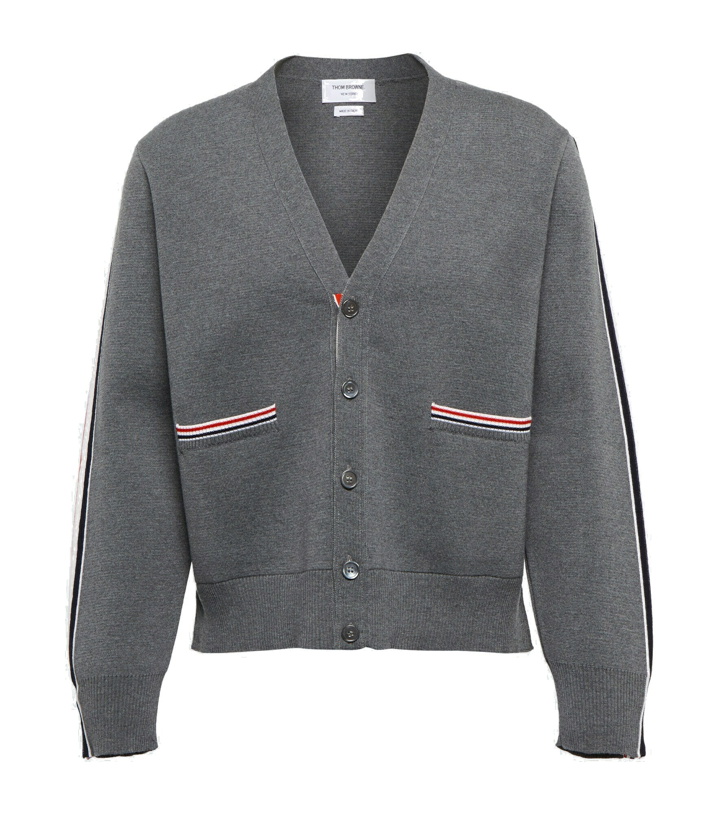 Photo: Thom Browne - Wool cardigan