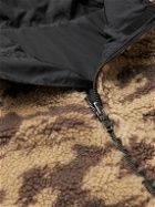 Nike - Reversible Camouflage-Print Fleece and Shell Jacket - Brown