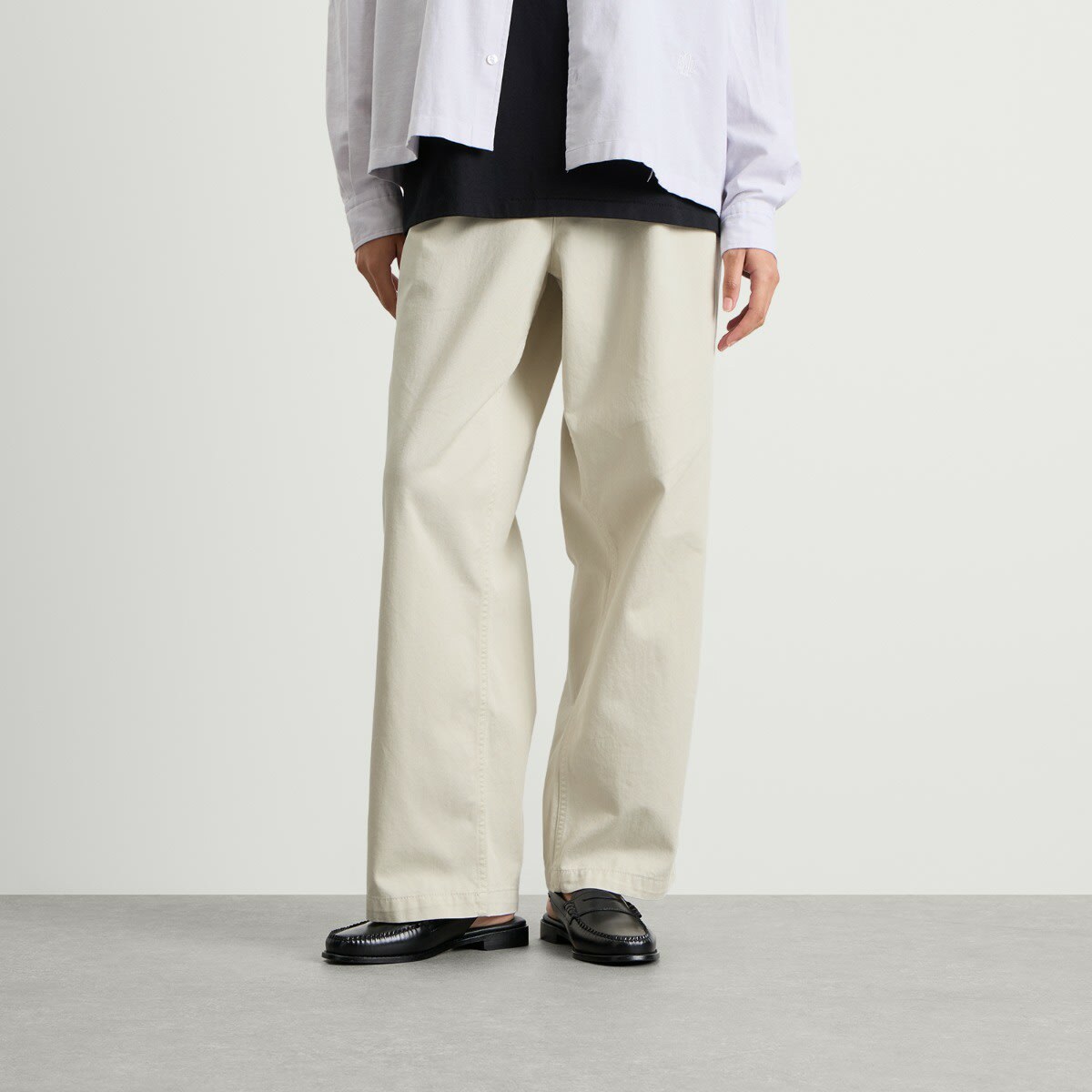 END. Spin Trouser in Warm White