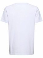 MONCLER Flocked Logo Cotton T-shirt