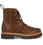 Grenson - Brady Brushed-Suede Boots - Men - Brown