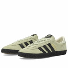 END. x Adidas Men's Munchen II SPZL Sneaker in Halo Green/Core Black
