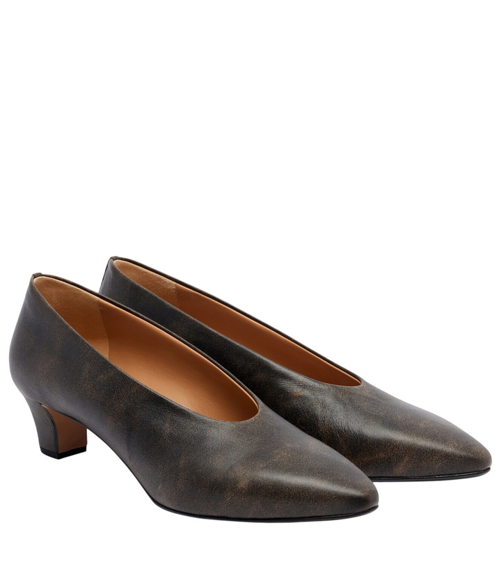 Photo: Calvin Klein Collection Bri leather pumps