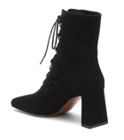 By Far - Claude lace-up suede ankle boots