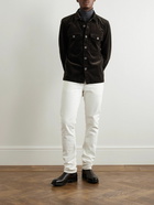 TOM FORD - Cotton-Blend Corduroy Overshirt - Brown