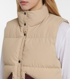 Tory Sport Colorblocked down vest