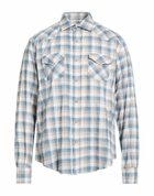 Eleventy Mens Shirt Slate in Blue