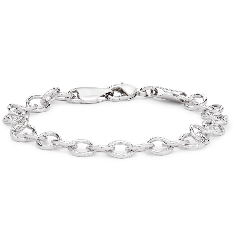 A.P.C. Robin Silver Tone Bracelet Men Silver A.P.C