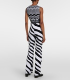 Missoni - Zebra-print pants