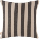 ferm LIVING Beige & Black Grand Cushion Cover