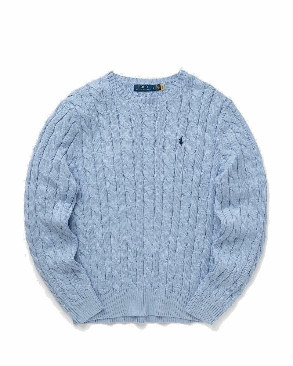 Photo: Polo Ralph Lauren Ls Driver Cn Long Sleeve Pullover Blue - Mens - Pullovers