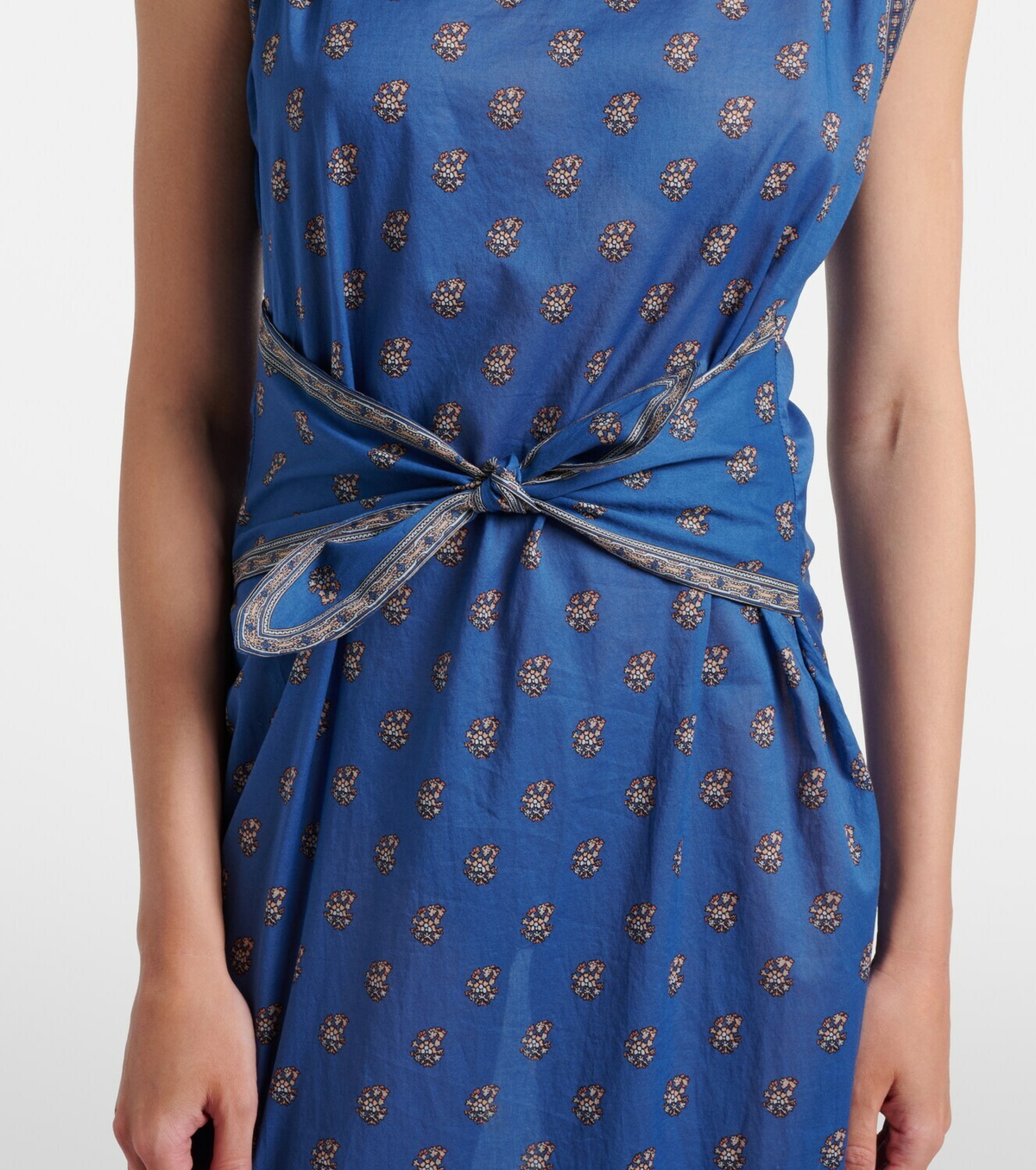Dôen Amorette printed midi dress