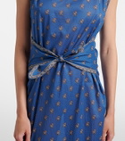 Dôen Amorette printed midi dress