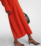 Plan C Gathered midi dress