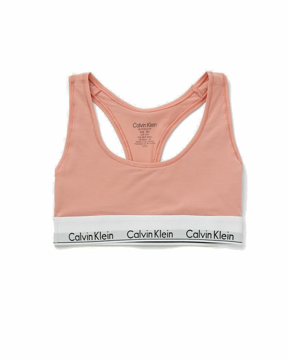Photo: Calvin Klein Underwear Wmns Unlined Bralette Pink - Womens - (Sports ) Bras