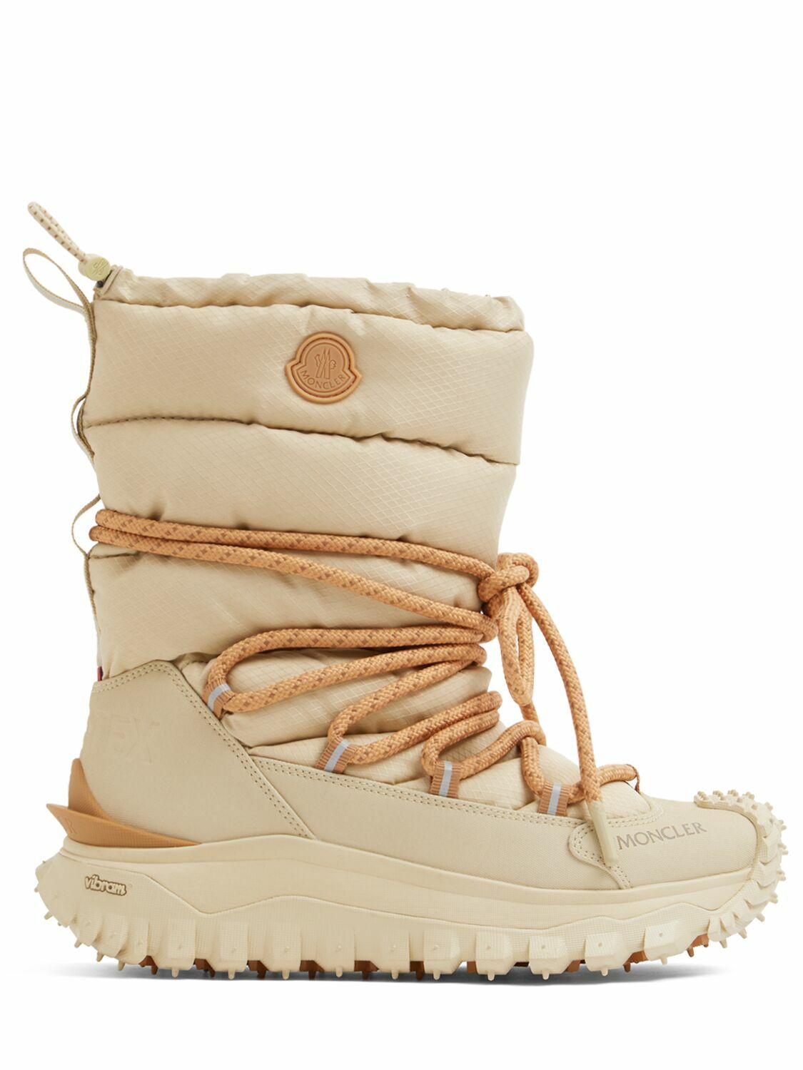 MONCLER Trailgrip Gtx Leather Lace-up Boots Moncler