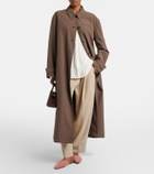 DeMellier Hudson Small suede top-handle bag