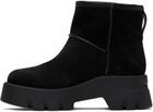 Gianvito Rossi Black Stormy Boots