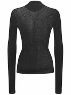 SAINT LAURENT - Silk Knit Top