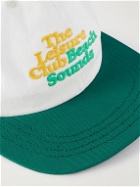 Pasadena Leisure Club - Logo-Embroidered Colour-Block Cotton-Twill Baseball Cap
