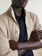 Slowear - Cotton and Silk-Blend Jersey Polo Shirt - Blue