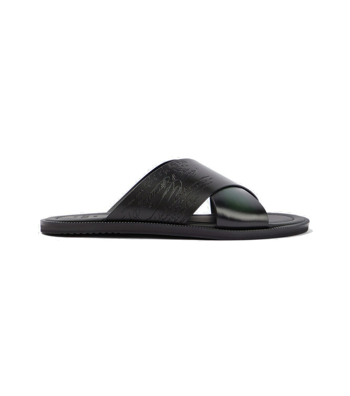 Berluti Sifnos Scritto leather sandals Berluti
