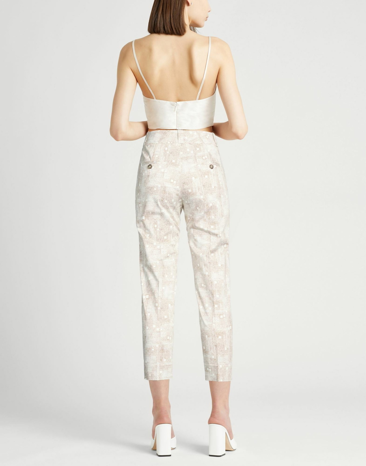 Peserico Easy Womens Pants Sand