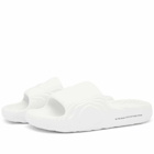 Adidas Men's Adilette 22 in Crystal White/Core Black