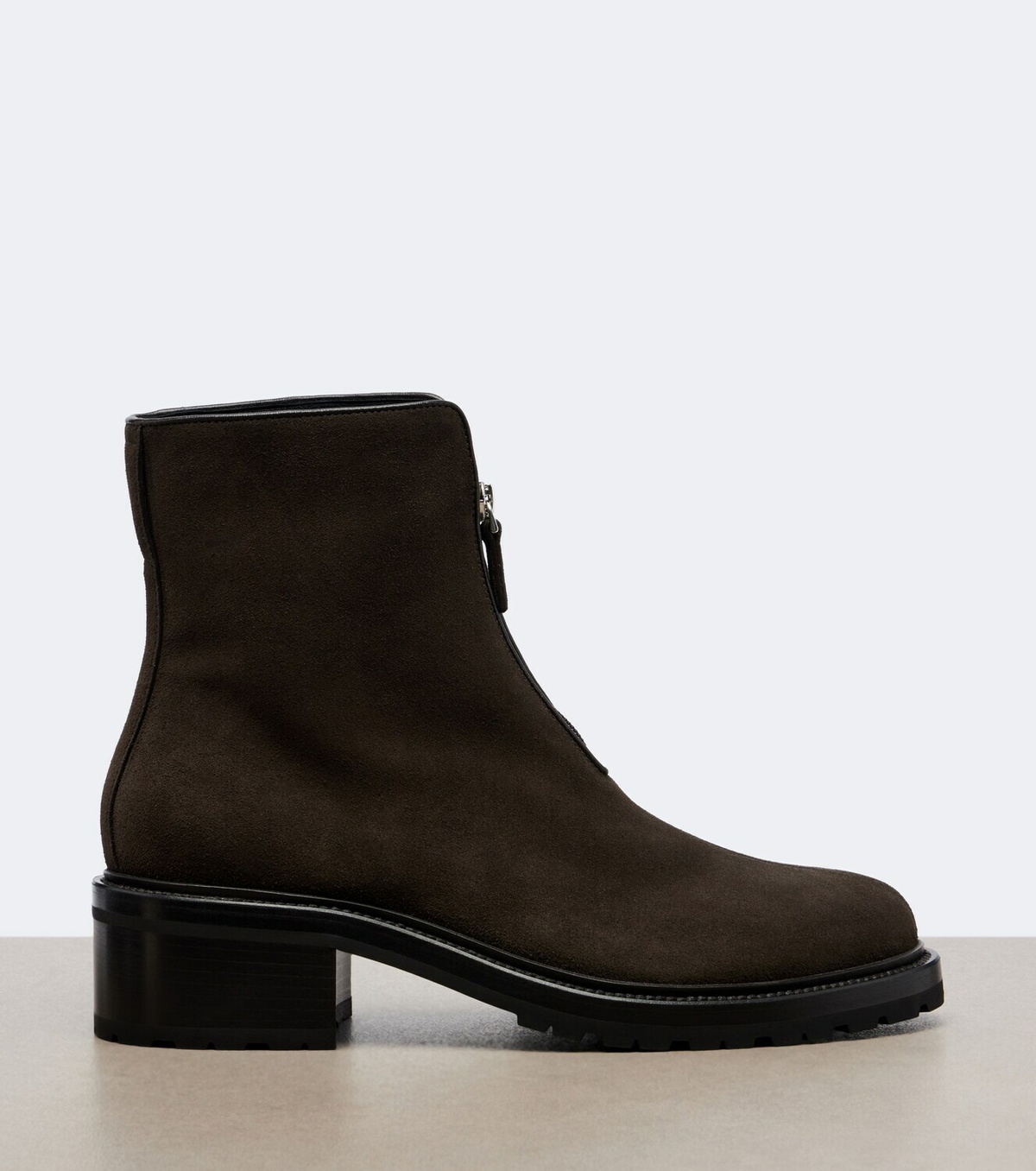The Row Hike suede ankle boots