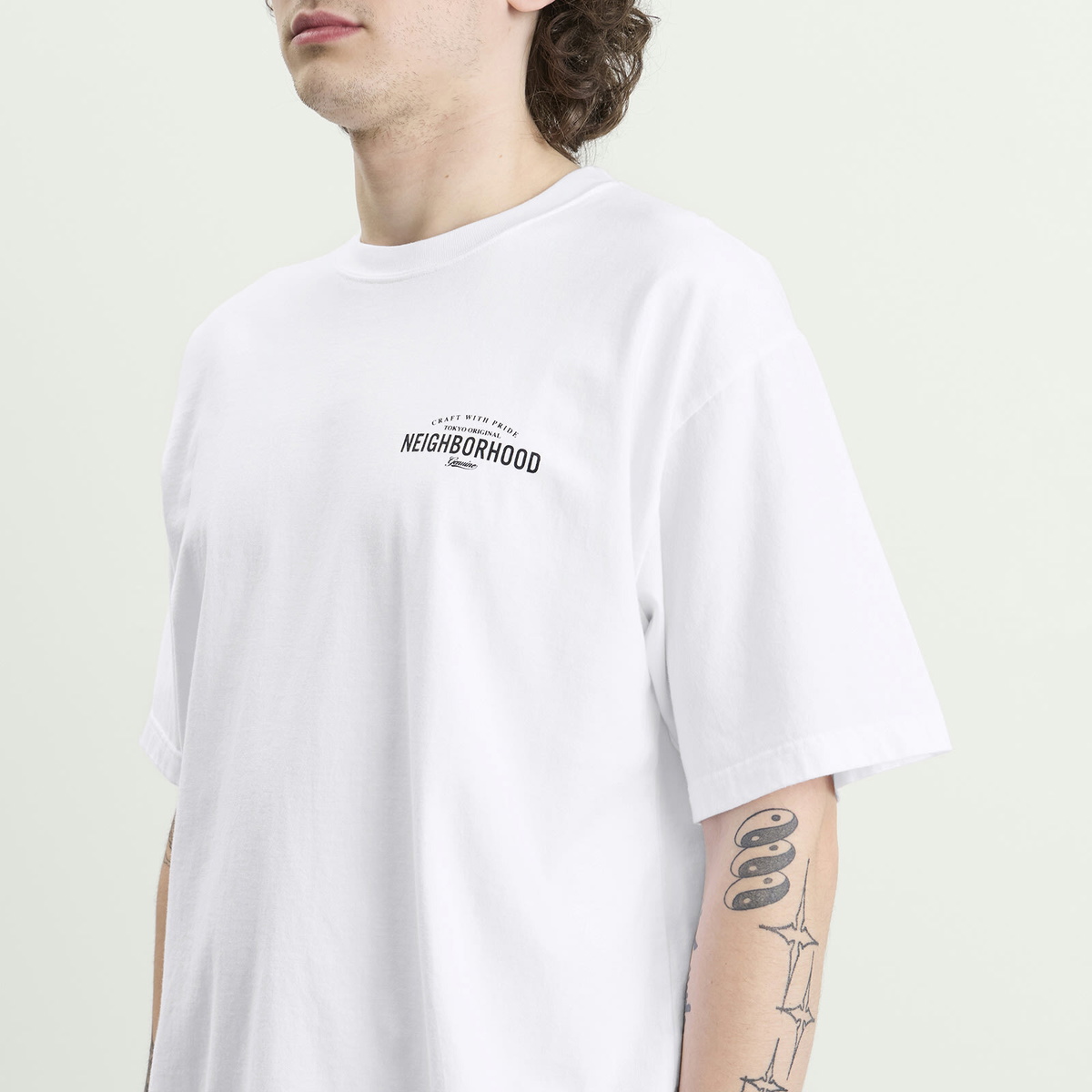 Neighborhood Men's SS-1 T-Shirt in White