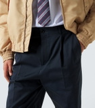 Valentino Cotton straight pants