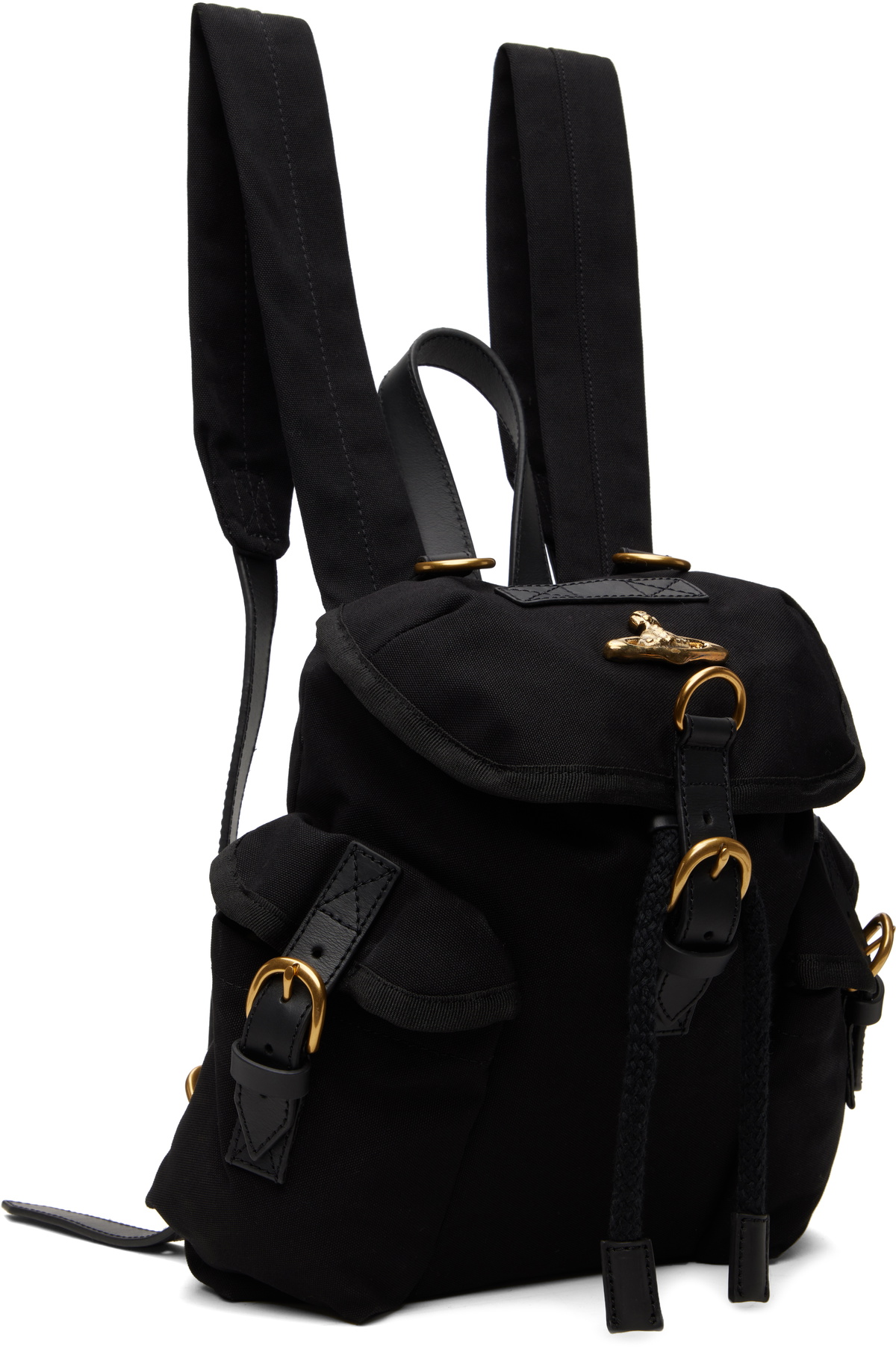 Vivienne Westwood Black Highland Small Backpack