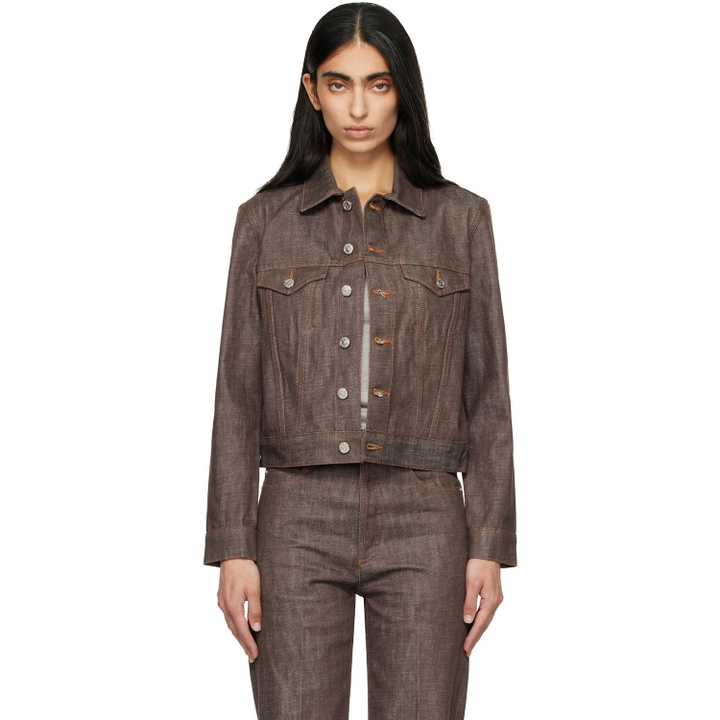 Photo: A.P.C. Brown Dion Denim Jacket