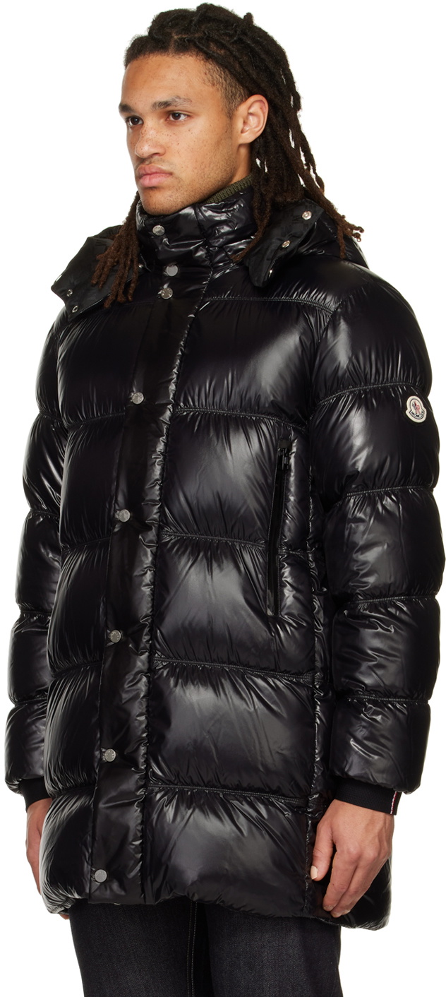 Moncler Black Pablof Long Down Jacket Moncler