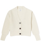 Anine Bing Women's Maxwell Knitted Cardigan in Cream