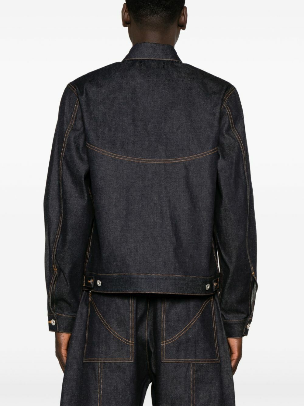 SAGE NATION Blue Jiji Denim Jacket SAGE NATION