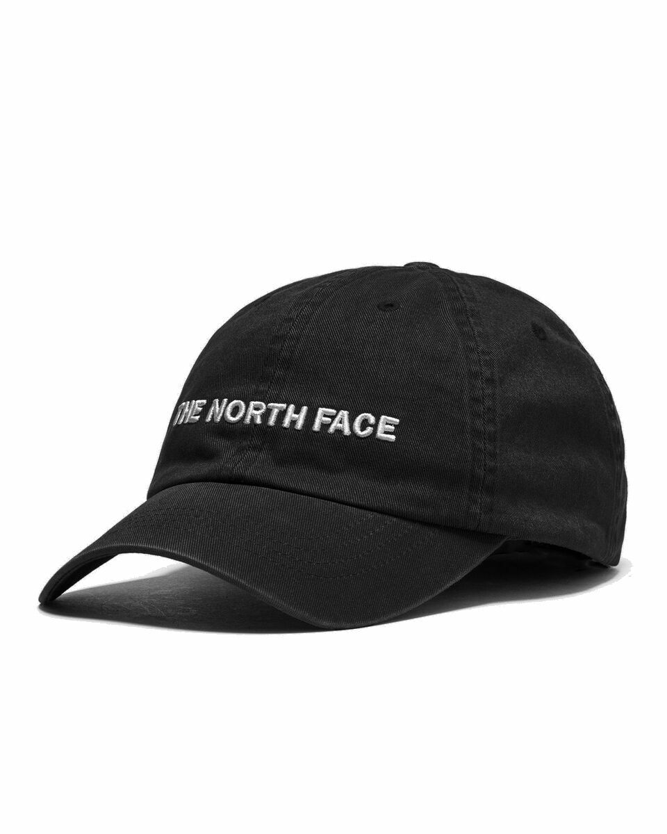 Photo: The North Face Horizontal Embro Ballcap Black - Mens - Caps