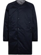 nanamica - Oversized Reversible Quilted Cotton-Poplin and Ripstop Down Jacket - Blue