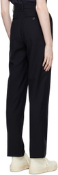Margaret Howell Black Tapered Trousers