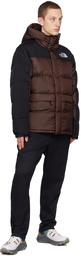 The North Face Burgundy & Black Hmlyn Down Jacket