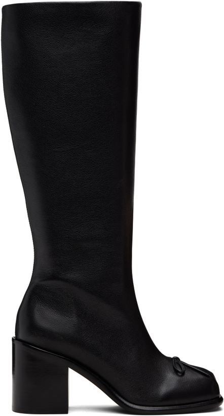 Photo: Sandy Liang Black Knee High Pointe Boots